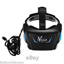 Viulux V1 Vr 3d Headset For Pc 14cm 1080p Support Object Adjustment Black