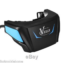 Viulux V1 Vr 3d Headset For Pc 14cm 1080p Support Object Adjustment Black