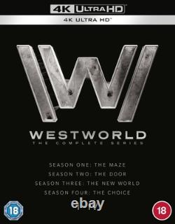 Westworld The Complete Series (4K UHD Blu-ray) Ed Harris Tessa Thompson