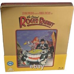 Who Framed Roger Rabbit Blu-ray SteelBook Zavvi Gold Edition Disney Region B