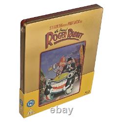 Who Framed Roger Rabbit Blu-ray Steelbook Zavvi Gold Edition Fr Free 2015