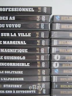 Wholesale Lot 43 DVD Collection Jean Paul Belmondo Quazi The Integrale Atlas Vf New