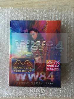 Wonder Woman 1984 Single Lenticular 4k Uhd Blu-ray Steelbook Manta Lab #39/1000