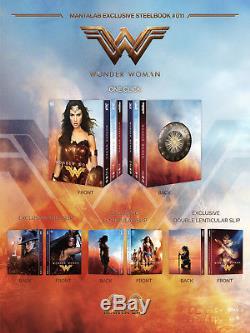 Wonder Woman One Click Boxset Manta Lab / Mantalab Exclusive Steelbook # 011