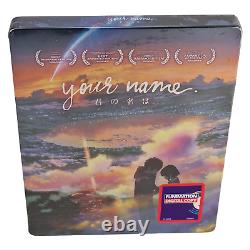 Your Name Blu-ray Steelbook +dvd Us Import Ov? Region A