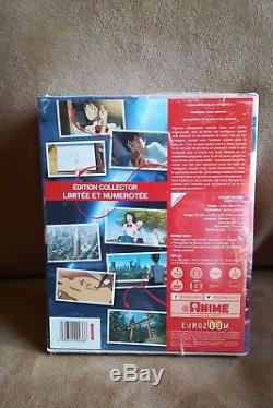 Your Name Edition Special Fnac Collector Limited Blu-ray DVD New Blister Fr