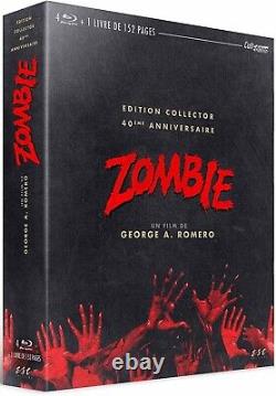 Zombie Dawn Of The Dead Collector's Edition 40th Anniversary Blu-ray New Book