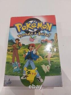 8 dvd pokemon johto coffret