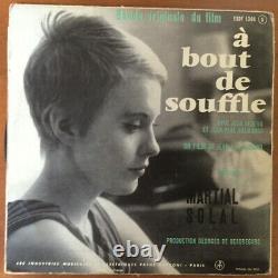 A BOUT DE SOUFFLE 45 tours vinyl Belmondo, Seberg, Godard