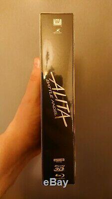 ALITA BATTLE ANGEL BB FILMARENA exclusive DOUBLE LENTI 4K+3D BR steelbook neuf
