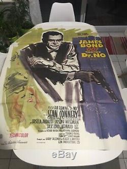 Affiche originale cinéma James Bond James Bond 007 contre Dr NO Sean Connery