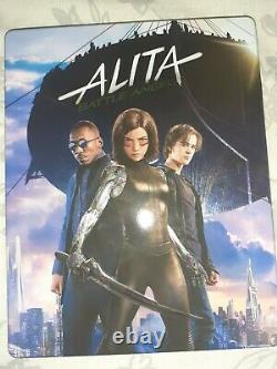 Alita Battle Angel Double Lenticular Edition steelbook Filmarena Black Barons