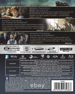 Animales fantásticos Pack 1-3 (4K UHD + Blu-ray) Blu-ray