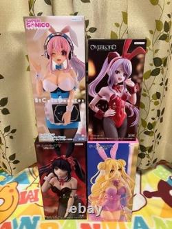 Anime Mixed set OVERLORD Sonico hololive etc. Lot de 10 figurines filles en