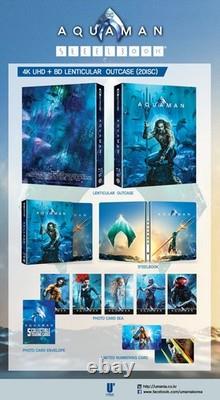 Aquaman FullSlip Lenticular SteelBook U'Mania Selective RARE NEUF Aquaman FullSlip Lenticular SteelBook U'Mania Selective RARE NEUF