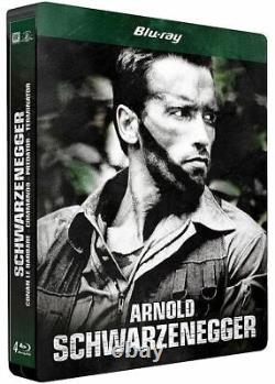 Arnold Schwarzenegger Conan Commando Predator Terminator steelbook blu-ray neuf