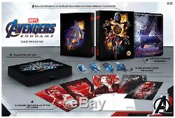 Avengers Endgame 3D Zavvi Exclusive Limited Collectors Edition Steelbook NEW