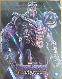 Avengers Endgame A1 Fullslip(4K UHD+2D+Bonus Disc)Steelbook WEET Neuf