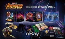 Avengers Infinity War One Click Blufans Exclusive #50 Steelbook Mint & Sealed