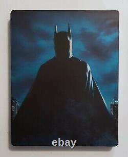 BD-UHD 4k + Blu-ray Lot de 4 Steelbooks BATMAN Anthologie 1989 1997