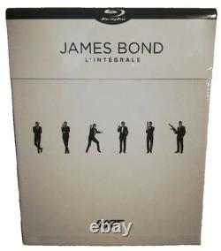 BLU-RAY Coffret JAMES BOND 007 Intégrale 24 Films édition limitée NEUF FRANCE