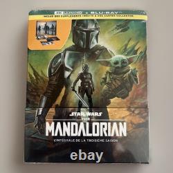 BLURAY 4K ULTRA HD / COLLECTOR STEELBOOK NEUF / THE MANDALORIAN/ saison 3 v. F