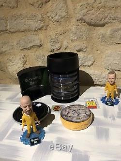 BREAKING BAD EDITION COLLECTOR BARIL (2e) + FIGURINES A SAISIR LIRE SVP