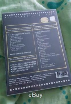 BTS Memories of 2014 3 DVD + 100 p Photobook never used