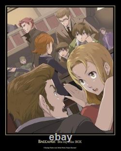 Baccano! Blu-ray Disc BOX 3 Discs Limited Edition ANZX-9691 Japan Animation