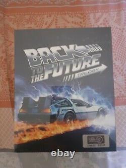 Back To The Future Trilogy 4K UHD Blu-ray Steelbook HDZeta 1-Click Box Set neuf