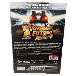 Back to The Future Steelbook Trilogie Blu-ray + Funko Pop 50 Italie Import Fr