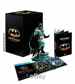 Batman Collection Coffret Collector Edition Limitée, Statuette + 4 Bluray & DVD