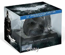 Batman The Dark Knight Rises Édition limitée masque Batman Coffret Blu-ray neuf