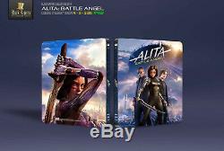 Black Baron Alita Battle Angel With Magnetic Hard Box