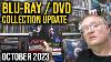 Blu Ray And Dvd Collection Update October 2023 Horror Action Sci Fi Martial Arts