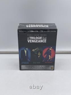 Blu-Ray Coffret La Trilogie De La Vengeance HK DIGIPAKS Edition Limitée C