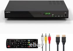 Blu Ray DVD Player for TV, LP-100 Multizone CD Player Built-in PAL NTSC