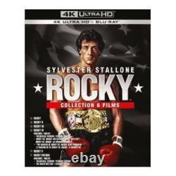 Blu-Ray Rocky Collection 6 Films 4k Ultra Hd + Blu-Ray