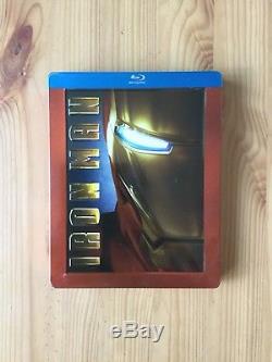 Blu Ray Steelbook TRÈS RARE Lot Iron Man FUTURE SHOP BEST BUY BLUFANS V1