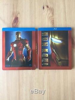 Blu Ray Steelbook TRÈS RARE Lot Iron Man FUTURE SHOP BEST BUY BLUFANS V1