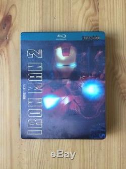 Blu Ray Steelbook TRÈS RARE Lot Iron Man FUTURE SHOP BEST BUY BLUFANS V1