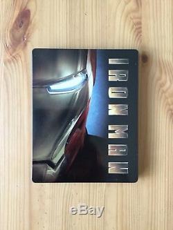 Blu Ray Steelbook TRÈS RARE Lot Iron Man FUTURE SHOP BEST BUY BLUFANS V1