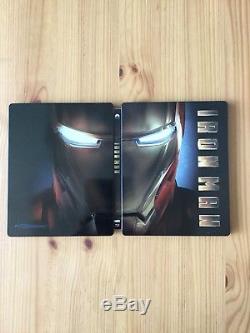 Blu Ray Steelbook TRÈS RARE Lot Iron Man FUTURE SHOP BEST BUY BLUFANS V1