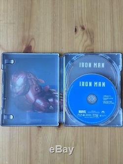 Blu Ray Steelbook TRÈS RARE Lot Iron Man FUTURE SHOP BEST BUY BLUFANS V1