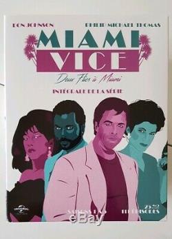 Blu Ray coffret intégral de la série Miami Vice (deux flics à Miami) 25 blu ray