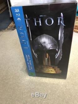 Blu-ray Steelbook + Helmet Thor RARE OOP Sealed Mint / Sous Scello