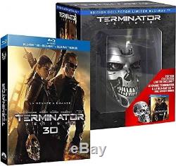 Blu-ray Terminator Genisys édition collector Endoskull Blu-ray 3D Édition c