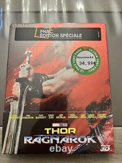 Blu-ray steelbook Fnac Captain Marvel, Thor, Gardiens de la Galaxie Vol2