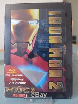 Blu ray steelbook Iron Man 2 very Rare Japan Amazon exclusive New & Sealed Neuf