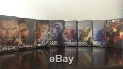 Blu ray steelbook X-Men Filmarena FAC X8 Full Set same numbers New & Sealed Neuf